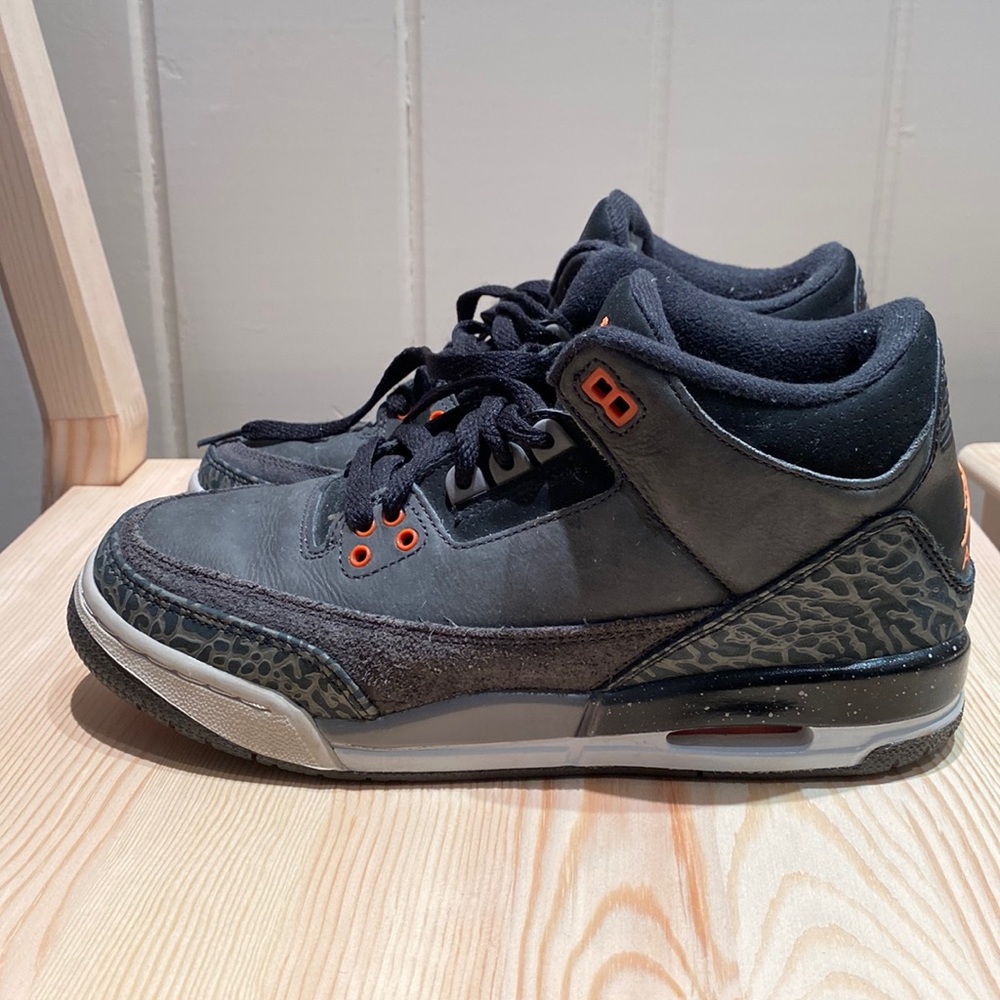 KIDS’ JORDAN AIR 3 RETRO GS FEAR youth basketball sneakers SIZE 6,5Y
